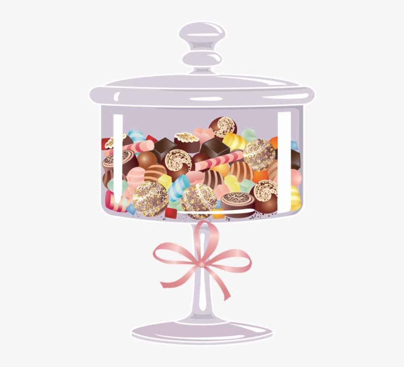 Kitchen Candy Clipart - Clip Art Candy Jars, transparent png download