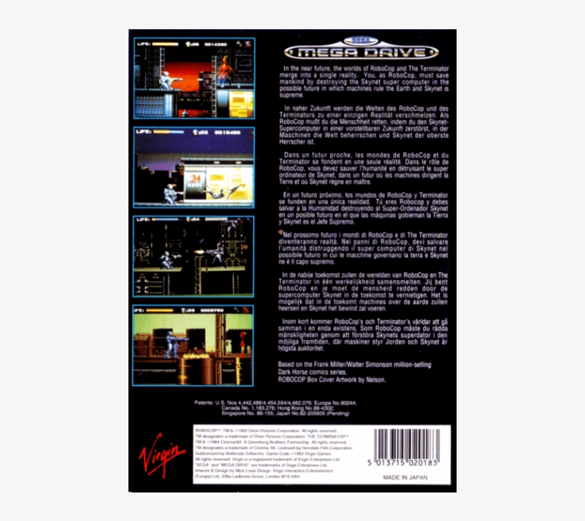 Zoom - Robocop Vs Terminator, transparent png download