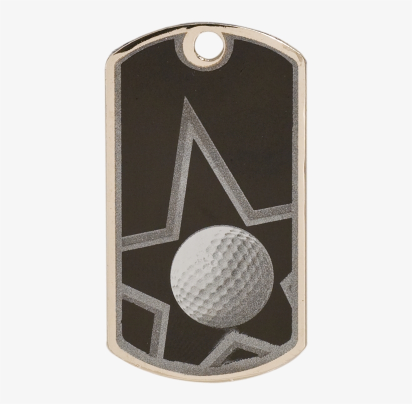 Golf Dog Tag - Dog Tag, transparent png download