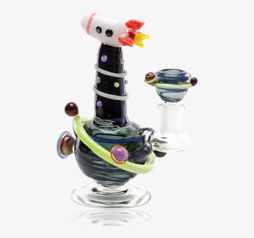 Empire Glassworks - Mini Rig - Rocket Ship - Empire Glassworks Rocket Ship, transparent png download