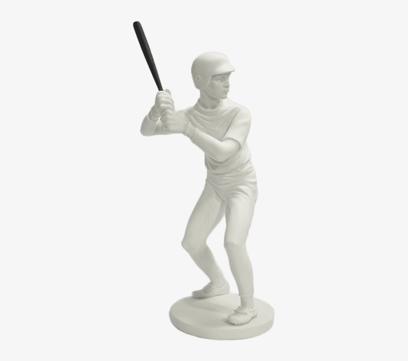 Sport Baseball Player Statue - Figurine, transparent png download