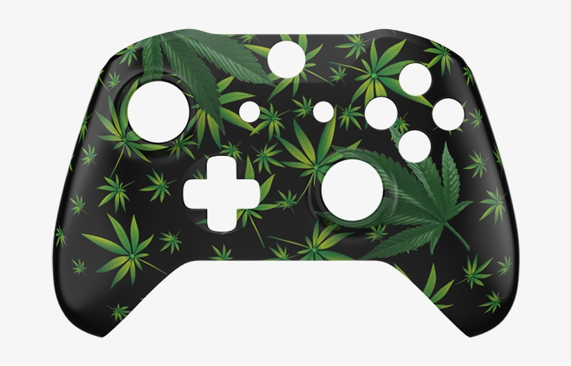 Weed - Xbox One Controllers Carbon Fibre, transparent png download