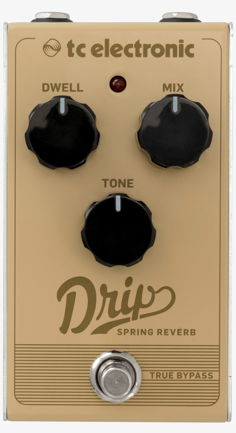 Tc Electronic Drip Spring Reverb Pedal - Illustration, transparent png download