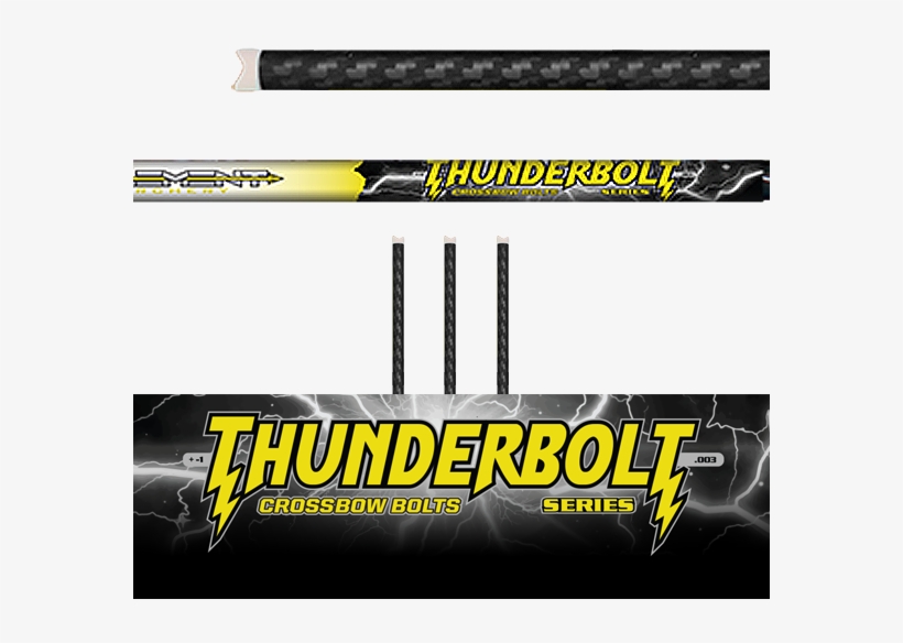 Unfletched Thunder Bolt Crossbow Bolts - Ski, transparent png download