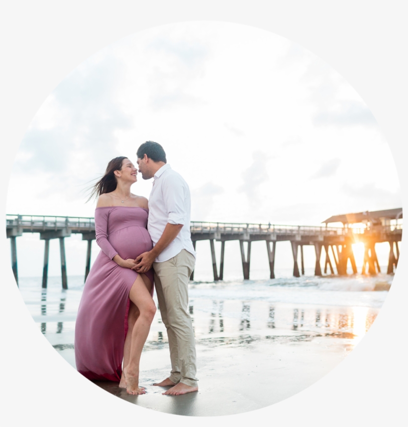 Christina Robert Tybee Island Maternity Apt B Photo - Love, transparent png download