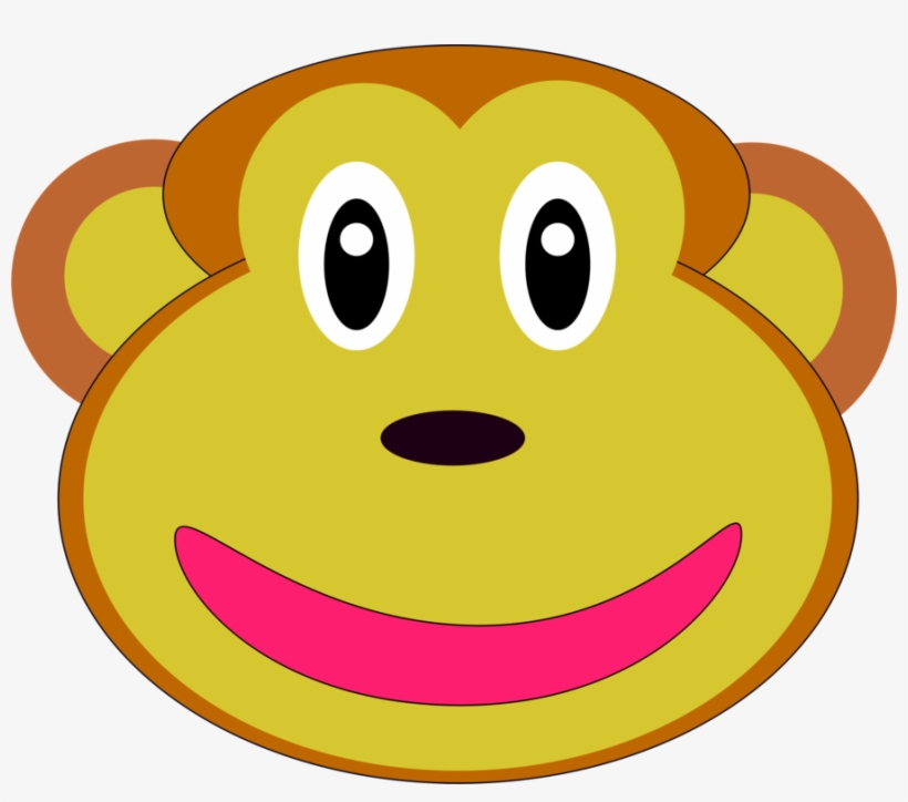 Smiley Gorilla Monkey Computer Icons Primate - Clip Art, transparent png download