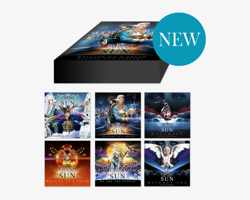 Official Empire Of The Sun Walking On A Dream Decade - Empire Of The Sun We, transparent png download