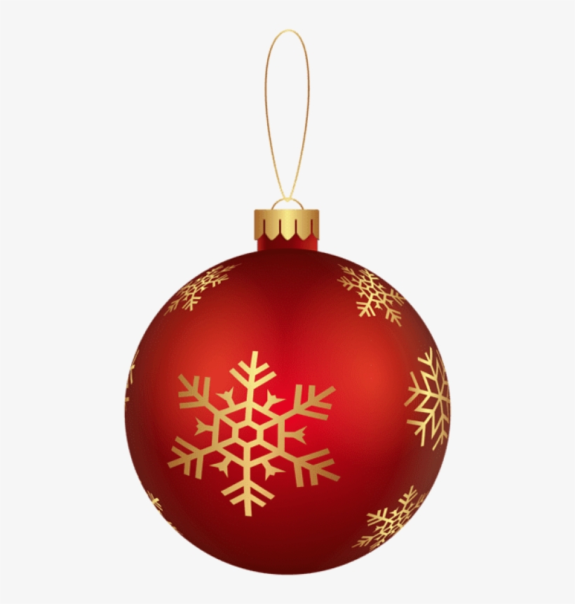 Christmas Ornament Red Png - Ornament Blue Clipart, transparent png download