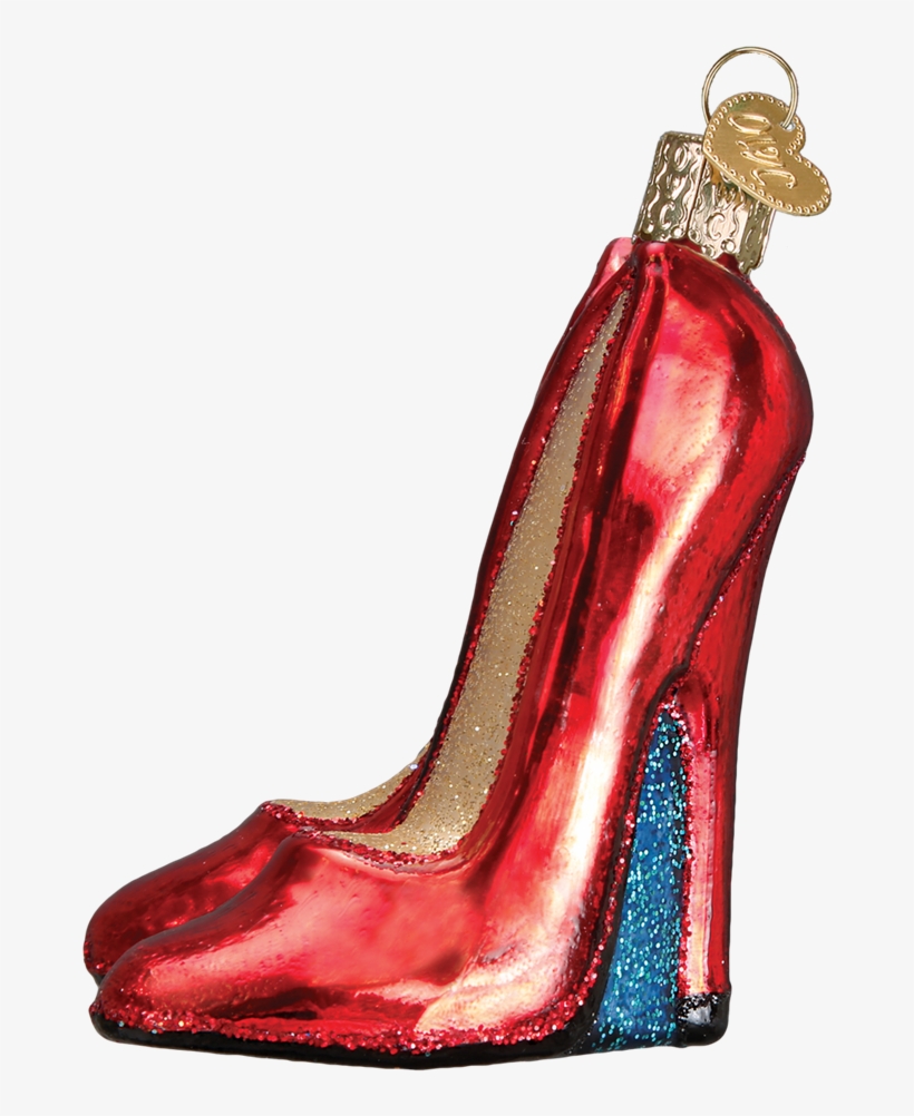 Red High Heels Ornament - High-heeled Shoe, transparent png download