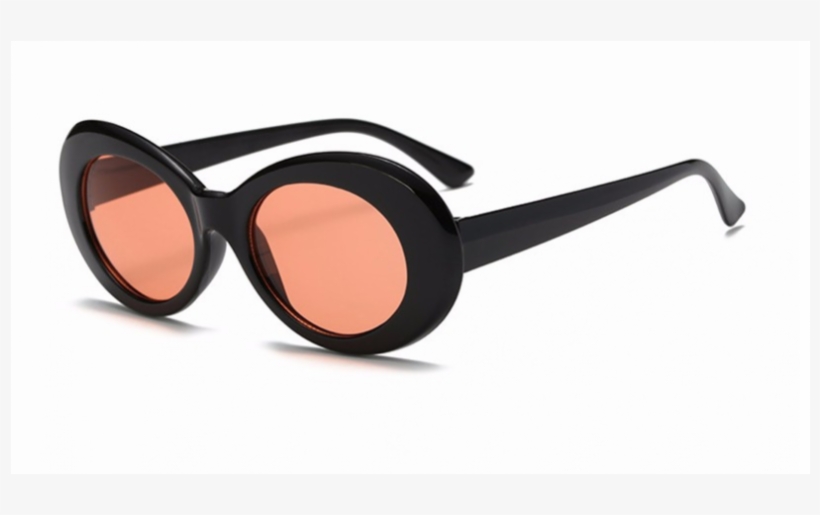Oculos Kurt Preto Com Lente Rosa Culos - Kurt Cobain Sunglasses, transparent png download