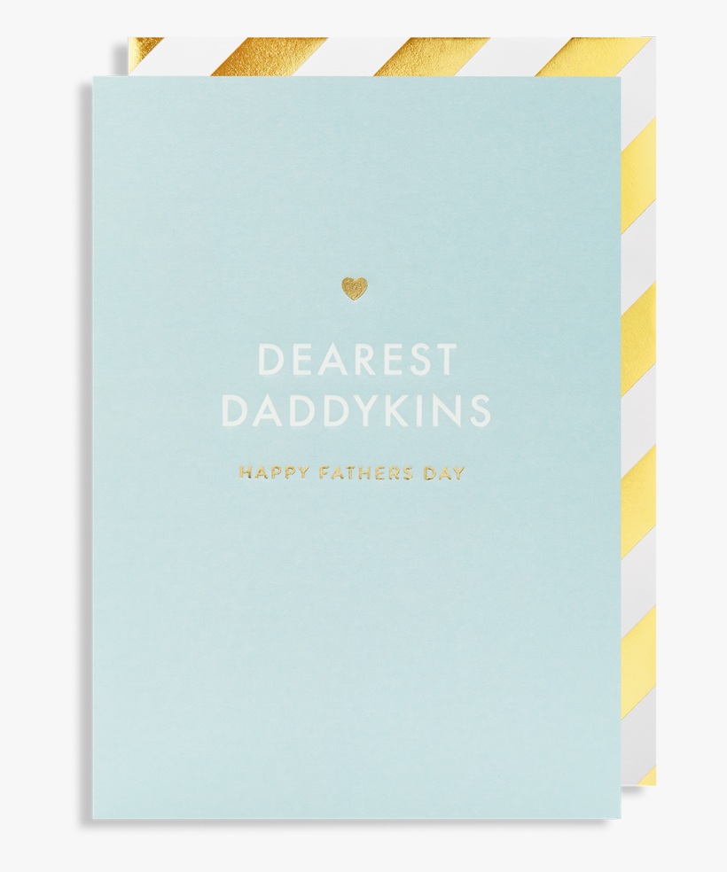 Dearest Daddykins Happy Fathers Day - Paper, transparent png download