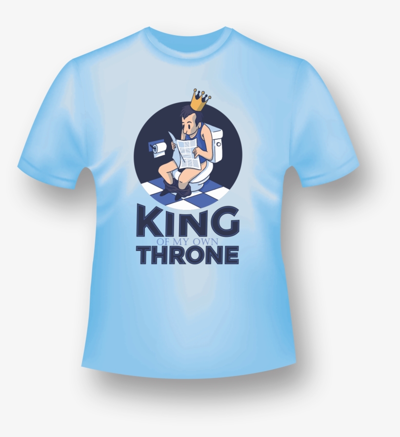 King Of My Own Throne - Toilet King, transparent png download
