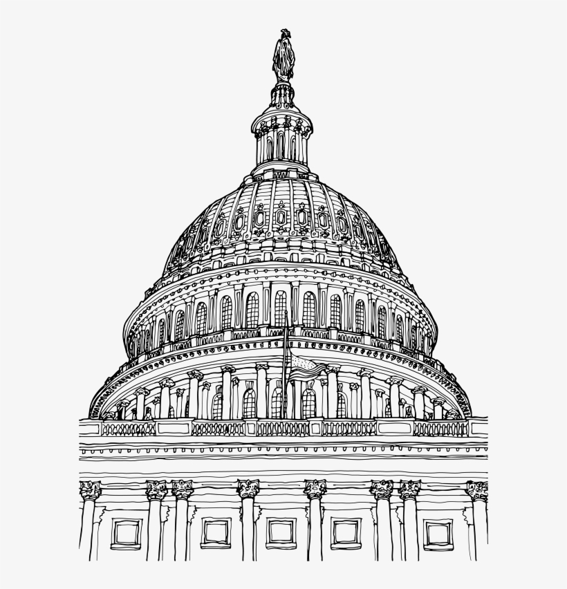 Capitol Dome East Capitol Street Ne And 1st Street - Dome, transparent png download