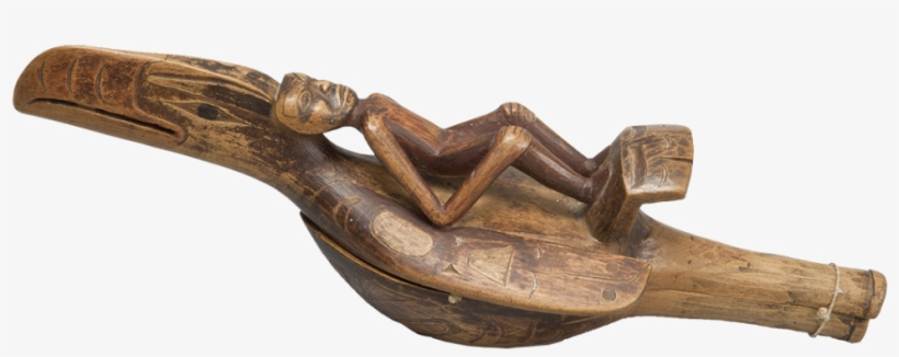 Maraca Tlingit - Wood, transparent png download