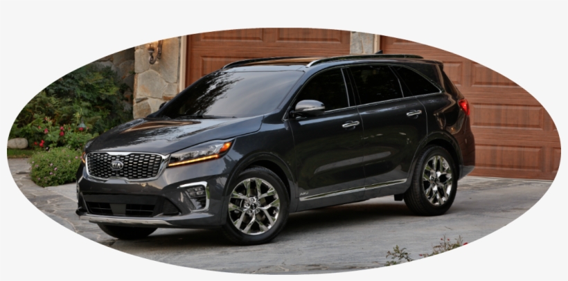 Oval-shaped Image Of A Black 2019 Kia Sorento - Kia Sorento 2019 Sxl, transparent png download