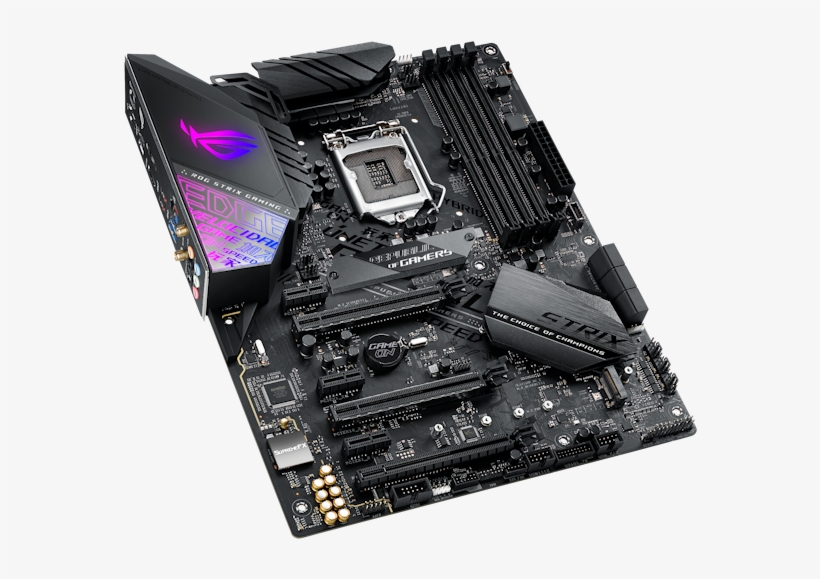 Asus Rog Strix Z390-f Gaming Motherboard - Asus Rog Strix Z390 E Gaming, transparent png download