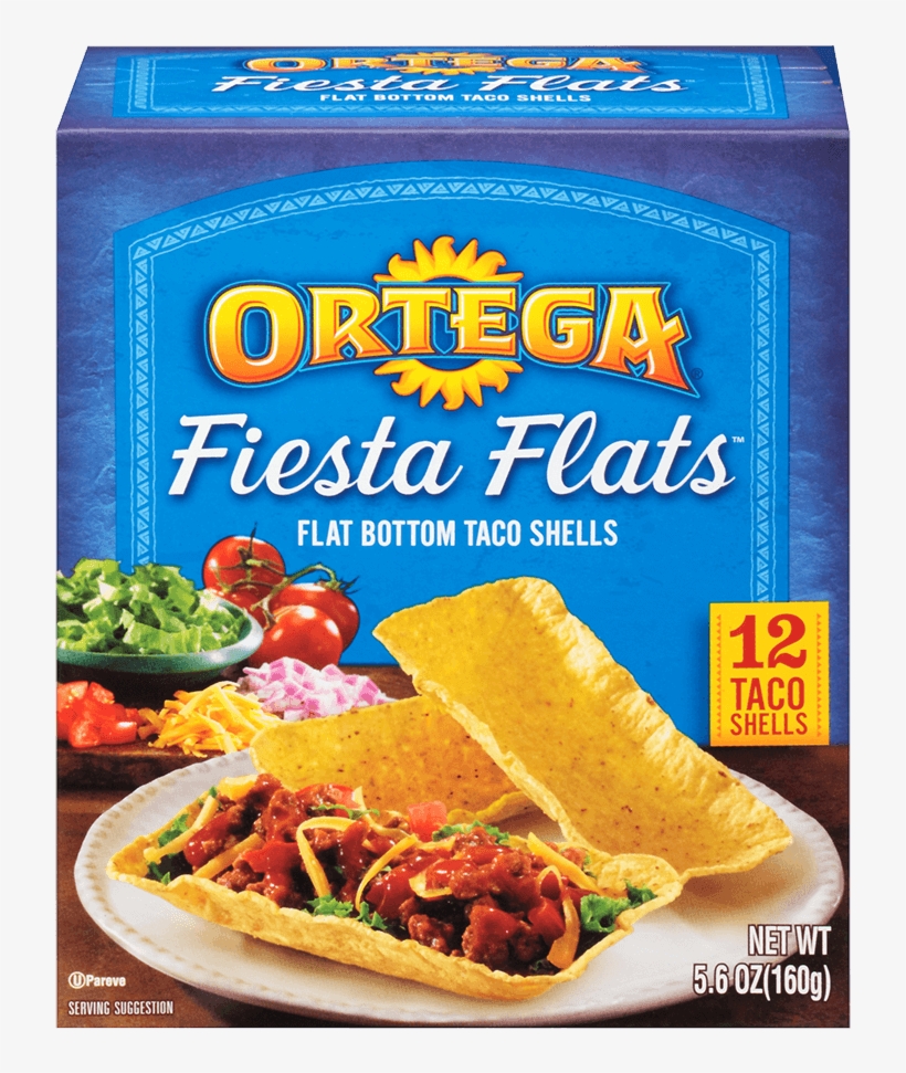 Tortilla Clipart Shell - Fiesta Flats, transparent png download