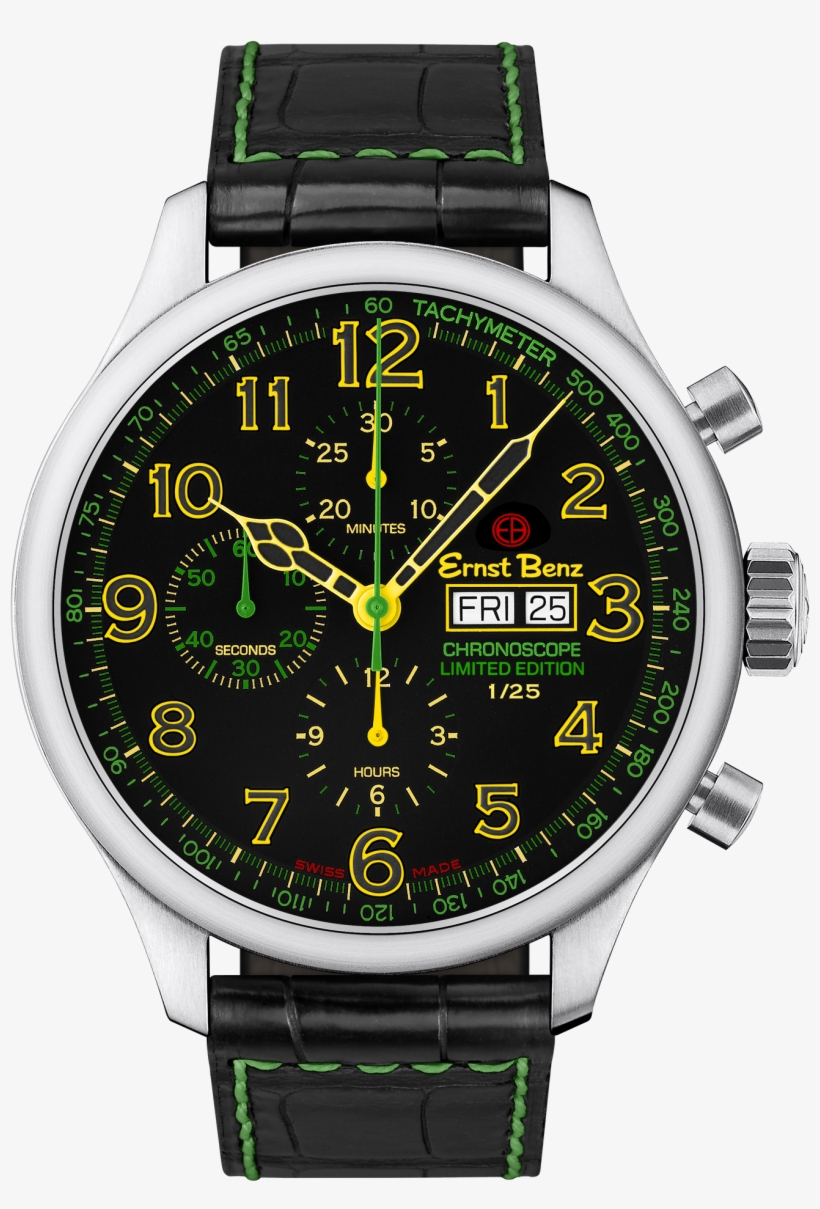 Heritage Of Jamaica Gc10100/ja - Ernst Benz Chronosport, transparent png download