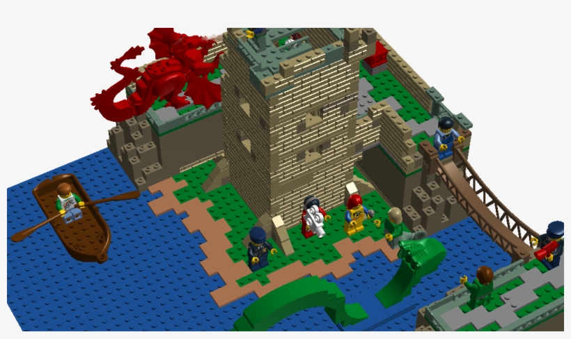 The Loch Ness Monster And Friends - Monstruos Del Lago Ness Lego Juguete, transparent png download