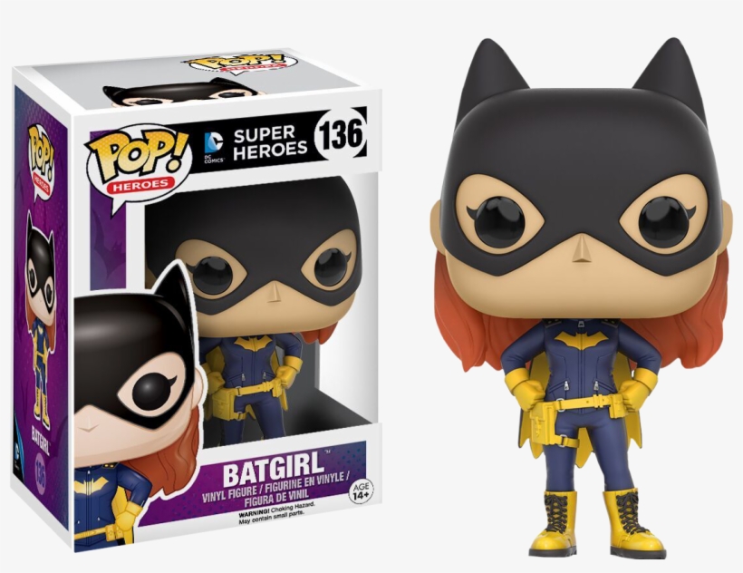 Batgirl Pop Vinyl Figure - Funko Batgirl, transparent png download