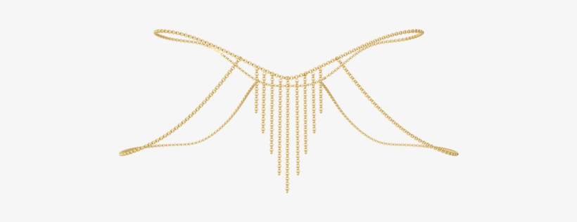 Body Chain - Gold - Marine Invertebrates, transparent png download