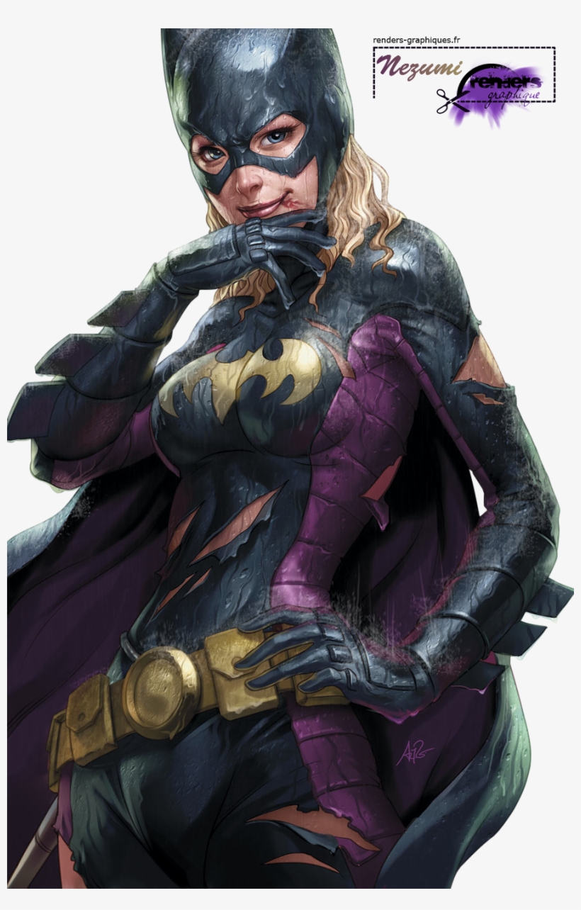 Batgirl By Artgerm - Stanley Artgerm Lau Batgirl, transparent png download