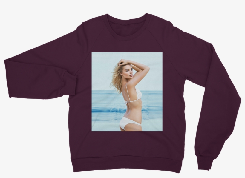 Margot Robbie In Bikini ﻿classic Adult Sweatshirt - Tee Morning Gardener Shirt Mapleside 85, transparent png download
