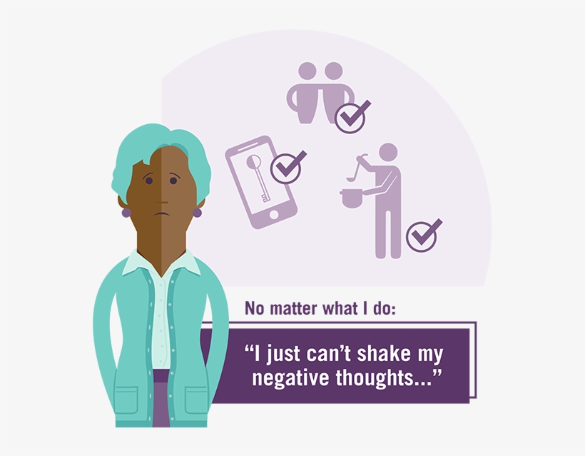 Adeline Began To Work Through Her Depression With The - Illustration, transparent png download