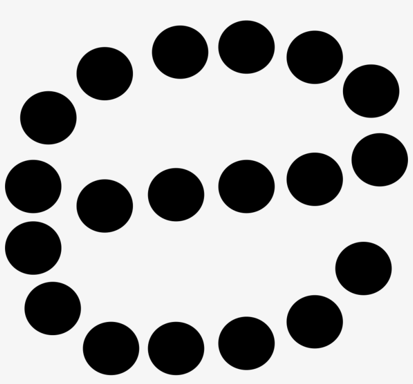 Png Freeuse Dotted Letter Png Icon Free Download Onlinewebfonts - Bracelet, transparent png download