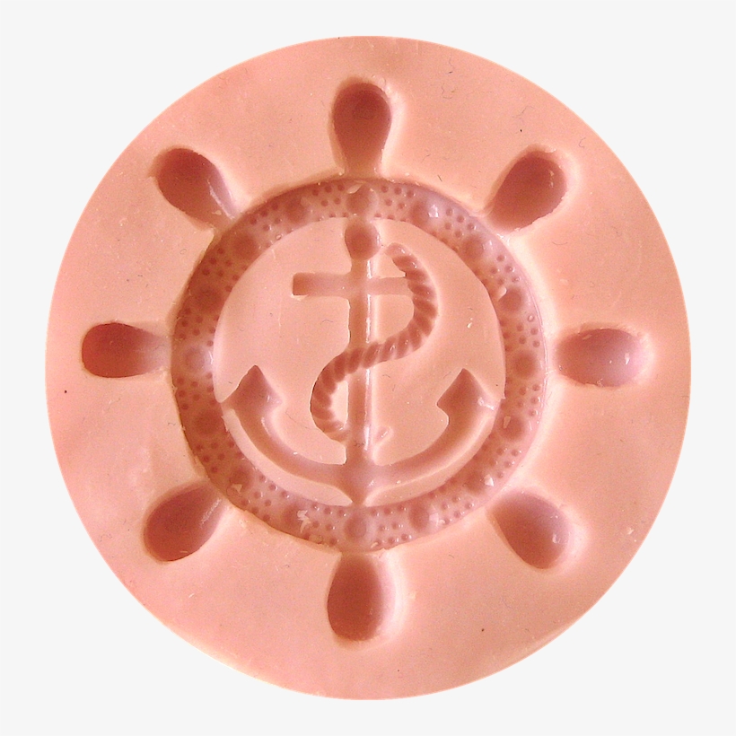 Ship Wheel & Anchor - Cake Decorating, transparent png download