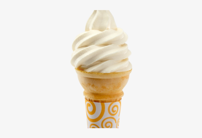 Drawn Ice Cream Texture - Mcdonalds Ice Cream And Fries, transparent png download