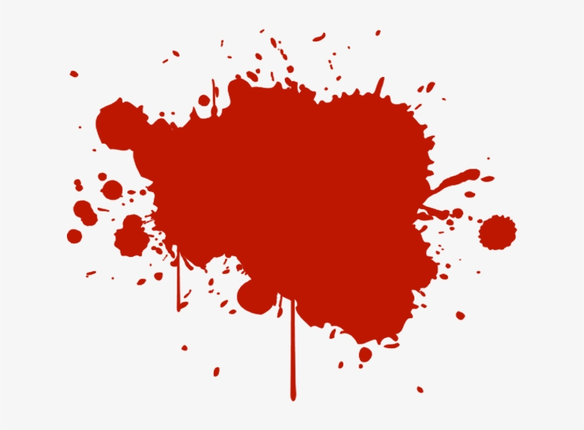 Red-splatter - Splatter Shape, transparent png download