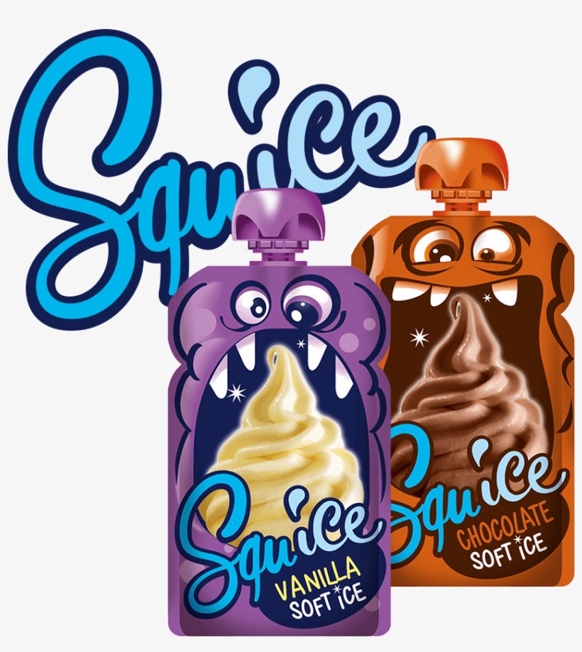 Squice - Squice Chocolate Soft Ice, transparent png download
