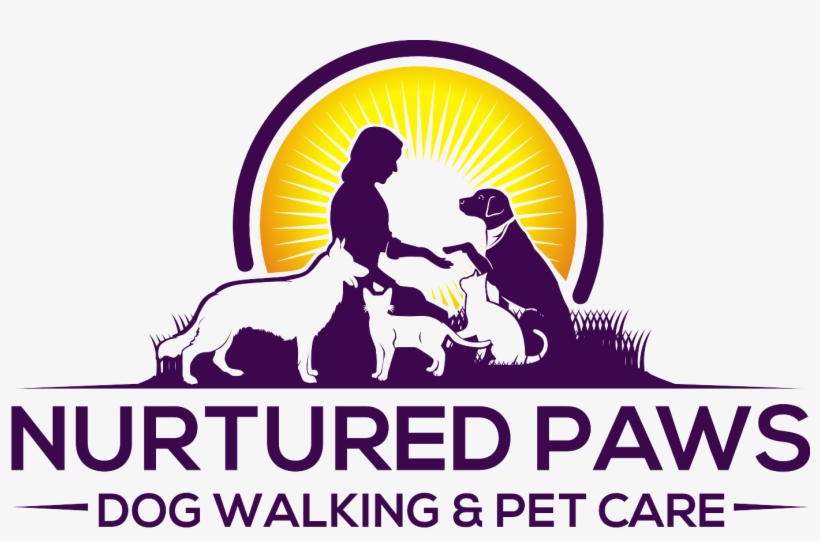 Logo Design By Rangga For Nurtured Paws Dog Walking - Dog Licks, transparent png download