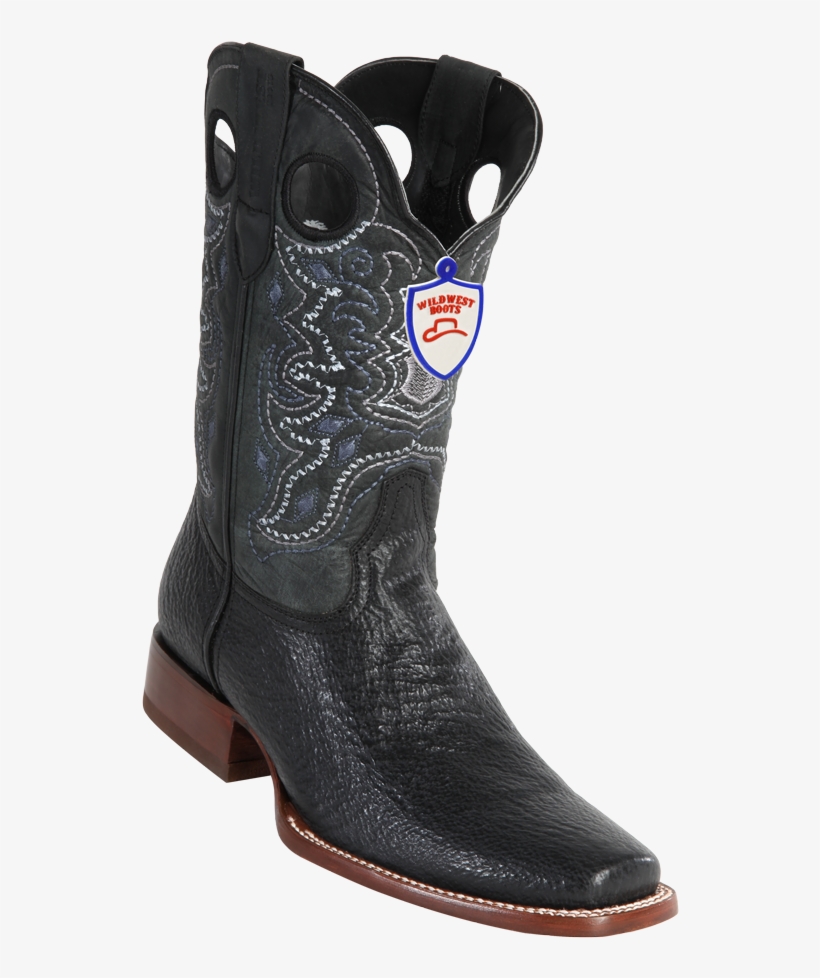 Wild West Mens Full Vamp Shark Square-toe Boots 282c9305 - Boot, transparent png download