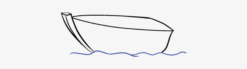 How To Draw A Boat In Few - Sketch, transparent png download