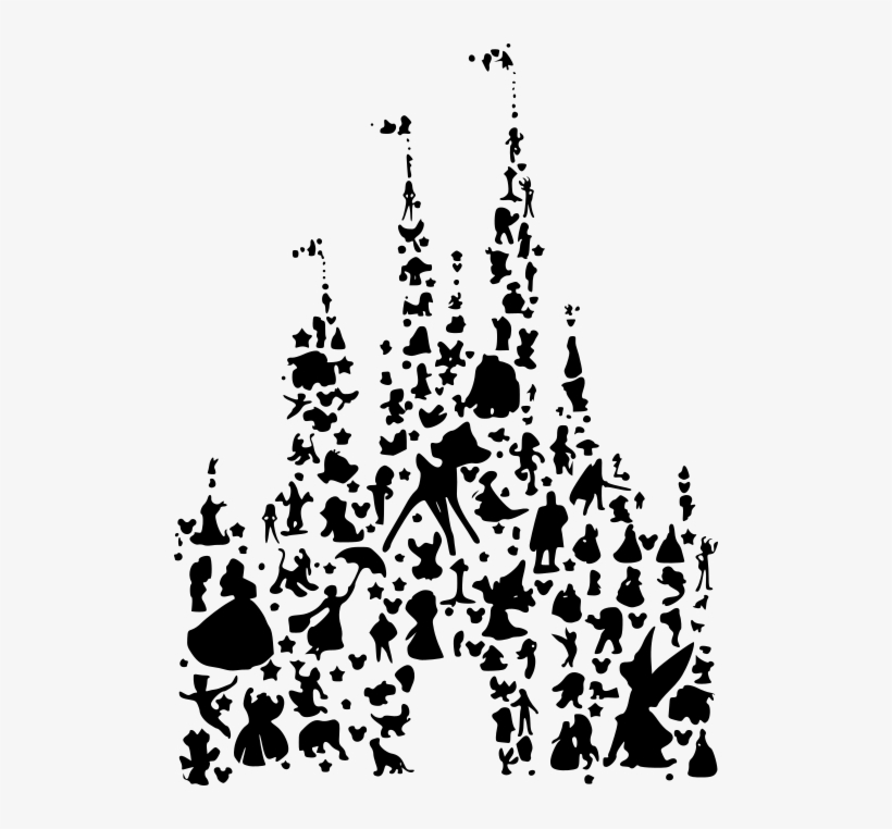 Tag Added - - Black And White Disney, transparent png download