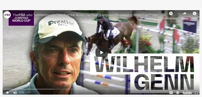 Wilhelm Genn And Bugatti Full Of Surprises - Show Jumping, transparent png download