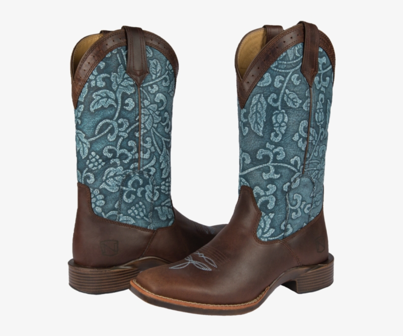 Noble Outfitters Womens Leather Cowboy Western Boots - Cowboy Boot, transparent png download