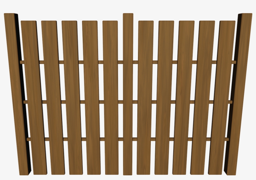 Fence Wood Isolated - Fence, transparent png download