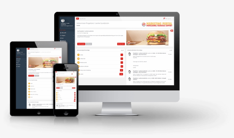 To Service All The Marketing Needs Of Their Franchise - Creation De Site Internet, transparent png download