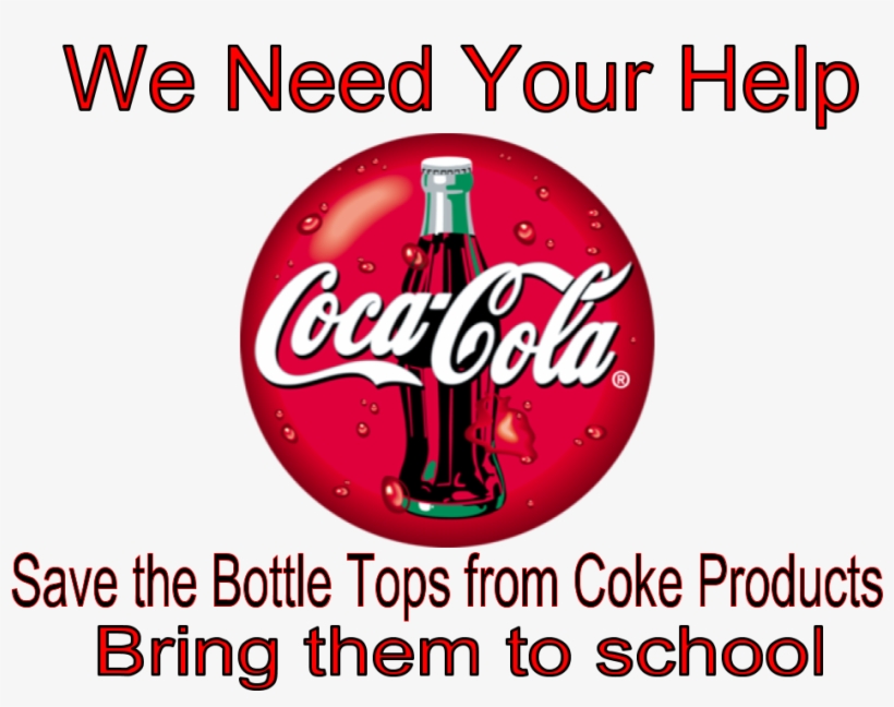 Coke Bottle Tops - Coca Cola, transparent png download