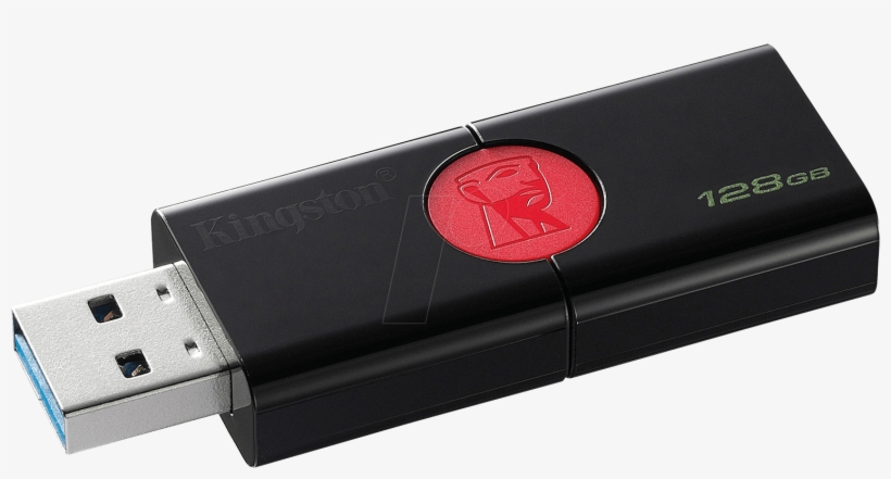 0 Stick, 128 Gb Data Traveler 106 Kingston Dt106/128gb - Kingston Datatraveler 106, transparent png download