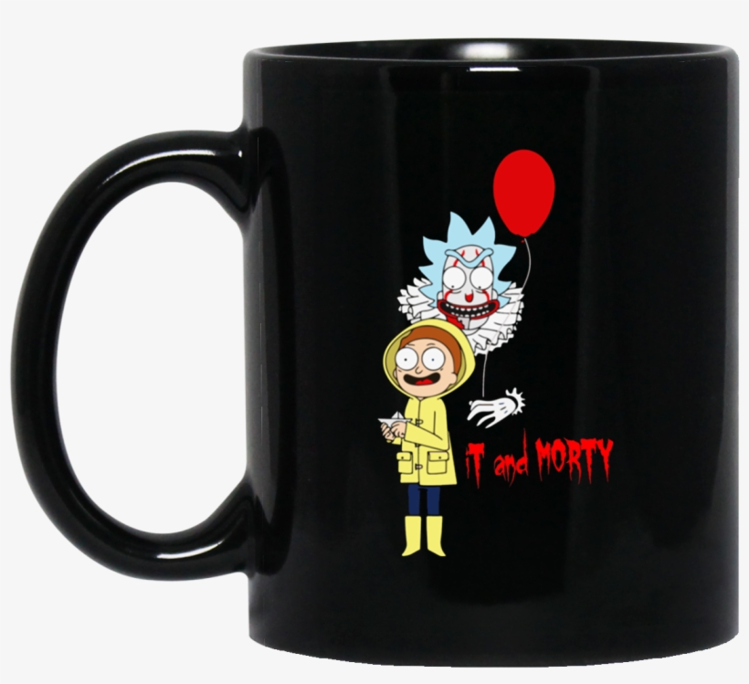 Rick And Morty It Clown And Morty Mug - Marshmello Funny, transparent png download