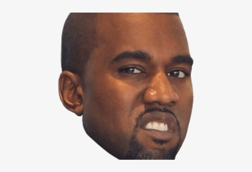 Kanye West Clipart - Kanye West Head Png, transparent png download
