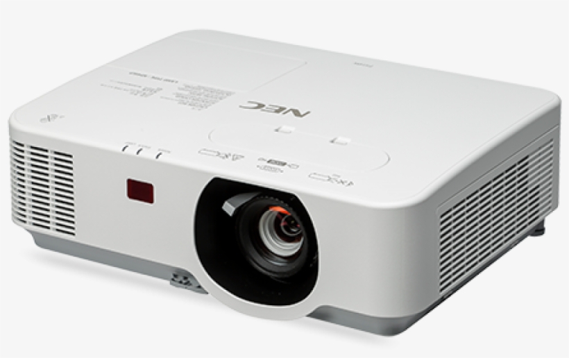 The Nec P554w Features 5500 Lumens And Native Widescreen - Nec P554w, transparent png download
