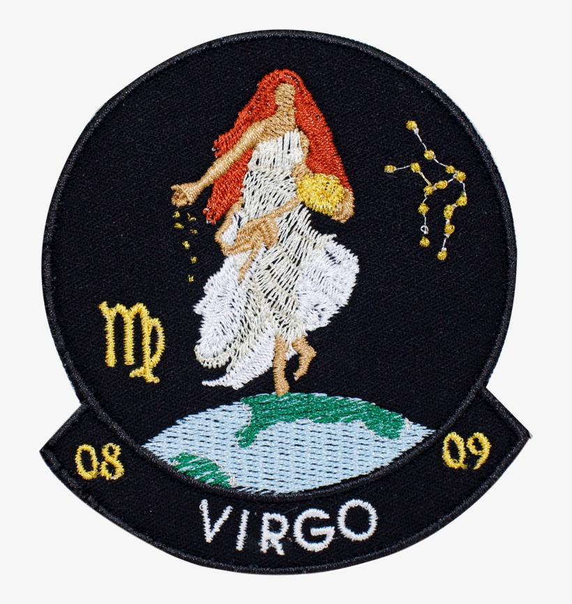 Virgo - Patchyalater - Patches - Cross-stitch, transparent png download