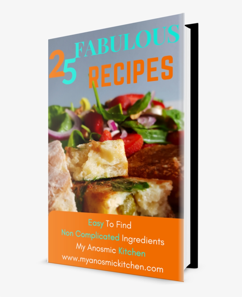 Easy Recipes Ebook Anosmic Kitchen - Flyer, transparent png download