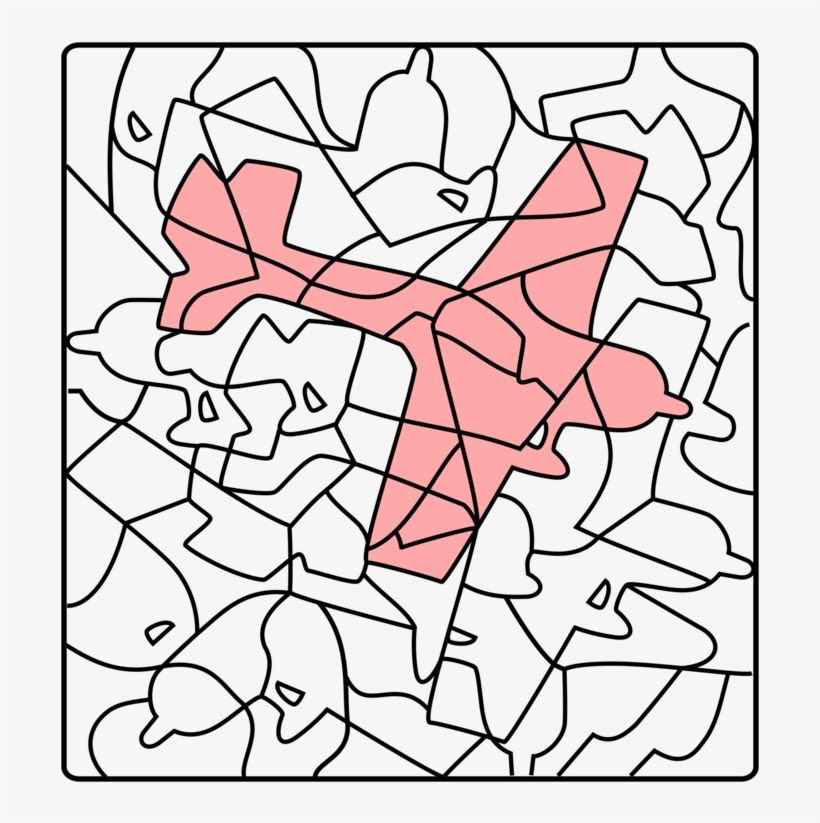 Airplane Drawing Visual Arts Silhouette Computer Icons - Clip Art, transparent png download