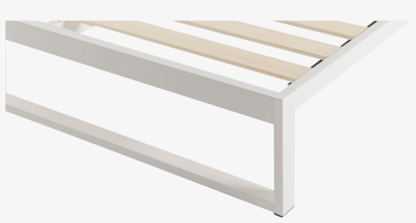 Snow White Steel Bed Frame Design By Keetsa - Bed Frame, transparent png download